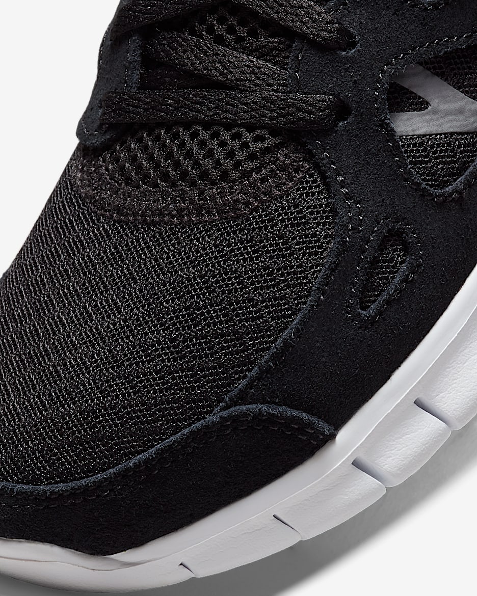 Nike free run kids black online